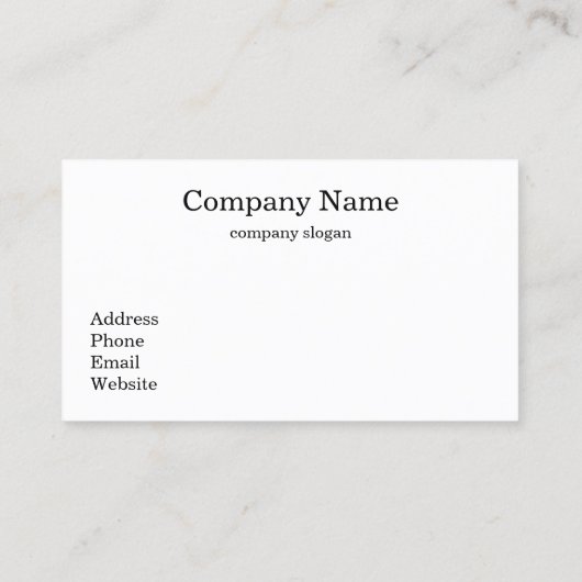 Glas in lood Visitekaartje (Achterkant)