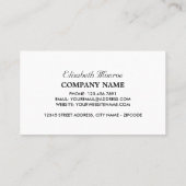  Glas in lood Visitekaartje (Achterkant)