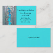 Glas in lood Visitekaartje (Voorkant / Achterkant)