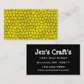 Glas in lood visitekaartje (Voorkant / Achterkant)