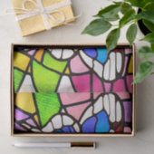  Glas in lood vlinder Tissuepapier (Geschenk)