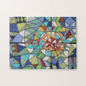 Glas in lood voor meerdere modellen met meerdere k legpuzzel (Horizontaal)