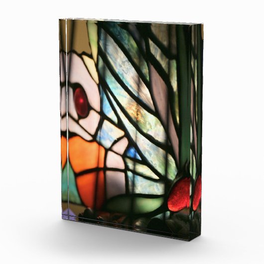 Glas in lood voor vlinder afdrukken fotoblokken (Rechts)