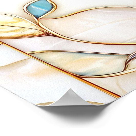 Glas in lood Vrijgezellenfeest welkomstbord Poster (Hoek)