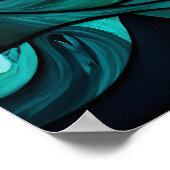 Glas in lood vuurtoren poster (Hoek)