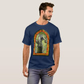 Glas in lood Warewolf T-shirt (Voorkant volledig)