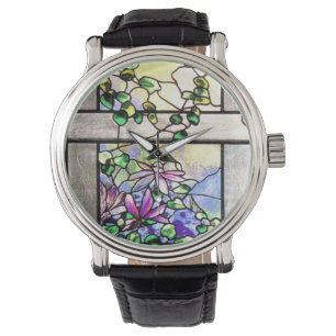 Glas in lood Watch Horloge