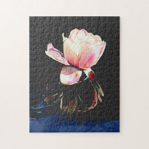 Glas in lood Waterlily Puzzle Legpuzzel