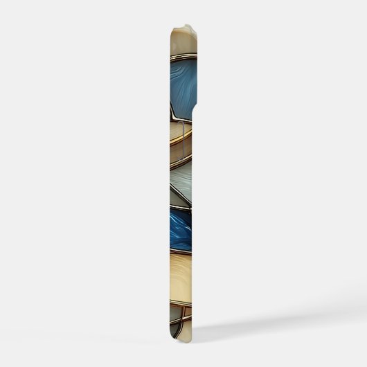 Glas in lood Waves iPhone 15 Case (Rechterkant)