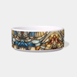 Glas in lood Waves Pet Bowl Voerbakje