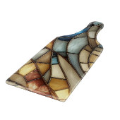 Glas in lood Waves Snijplank (Hoek)