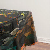 Glas in lood Wildlife Mountain Sunset Beer Tafelkleed (Voorbeeld)