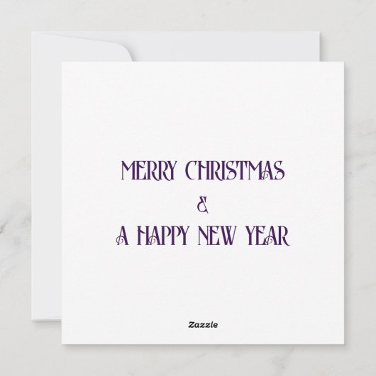 Glas in lood Window Christmas Angel Feestdagenkaart (Achterkant)