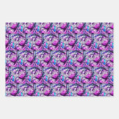 Glas in lood Window Christmas Angel Inpakpapier Vel (Voorkant)