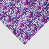 Glas in lood Window Christmas Angel Tissuepapier (Detail)