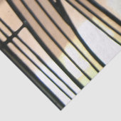 Glas in lood Window, Hill House van Mackintosh Tissuepapier (Detail)