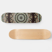 Glas in lood Window Kaleidoscoop 13 Skateboard (Horizontaal)