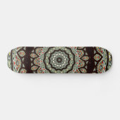 Glas in lood Window Kaleidoscoop 13 Skateboard (Horizontaal)