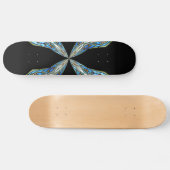 Glas in lood Window Kaleidoscoop 16 Skateboard (Horizontaal)