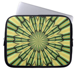 Glas in lood Window Kaleidoscoop 20 Laptop Sleeve