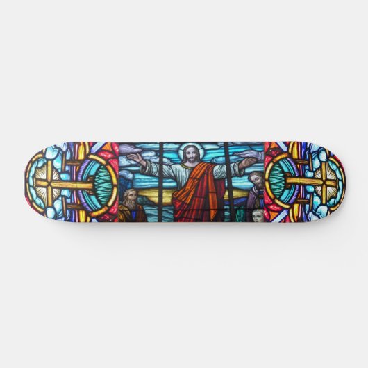 Glas in lood Window Skateboard (Horizontaal)