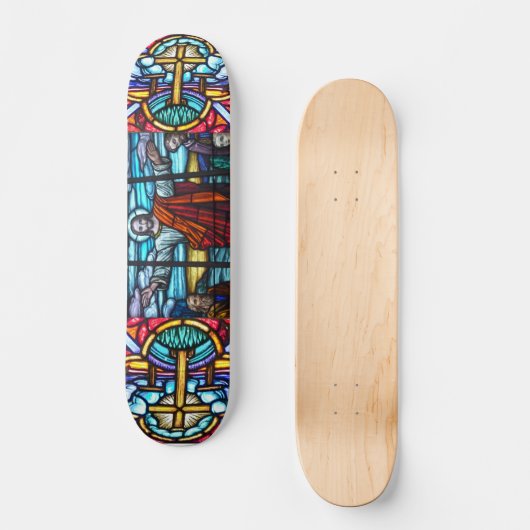 Glas in lood Window Skateboard (Voorkant)