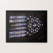 'Glas in lood Windows' Jigsaw Puzzel (Horizontaal)