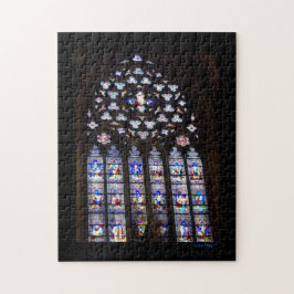 'Glas in lood Windows' Jigsaw Puzzel