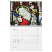 Glas in lood Windows Kalender (Feb 2027)
