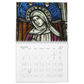 Glas in lood Windows Kalender (Jan 2027)