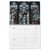Glas in lood Windows Kalender (Mar 2027)