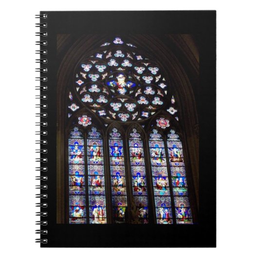 'Glas in lood Windows' Notitieboek/journaal Notitieboek (Voorkant)