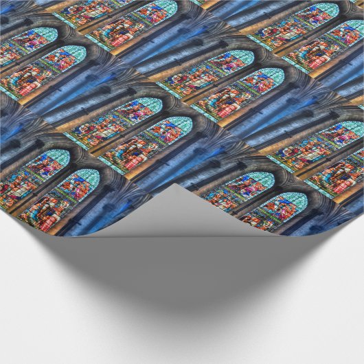 Glas in lood Windows, Salisbury Cathedral, VK Cadeaupapier (Hoek)