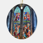 Glas in lood Windows, Salisbury Cathedral, VK Keramisch Ornament (Links)