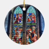 Glas in lood Windows, Salisbury Cathedral, VK Keramisch Ornament (Achterkant)