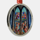 Glas in lood Windows, Salisbury Cathedral, VK Metalen Ornament (Rechts)