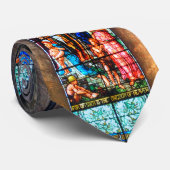 Glas in lood Windows, Salisbury Cathedral, VK Stropdas (Opgerold)