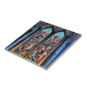 Glas in lood Windows, Salisbury Cathedral, VK Tegeltje (Zijkant)