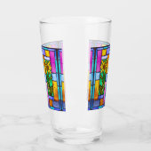 Glas in lood Yellow Daisy (Links)