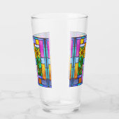 Glas in lood Yellow Daisy (Rechts)