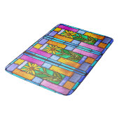 Glas in lood Yellow Daisy Badmat (Gekanteld)