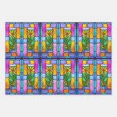 Glas in lood Yellow Daisy Inpakpapier Vel (Voorkant 2)