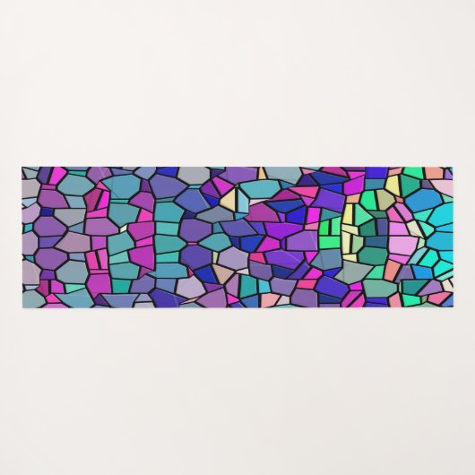 Glas in lood.... yogamat (Achterkant (horizontaal))