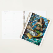 Glas in lood zeemeermin planner (Display)