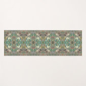 Glas in lood ziet er kleurrijk abstract uit yogamat (Voorkant (horizontaal))