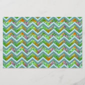 Glas in lood ZigZag Briefpapier (Voorkant)