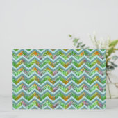 Glas in lood ZigZag Briefpapier (Staand voorkant)