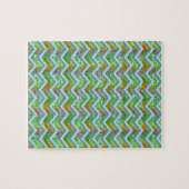 Glas in lood ZigZag Legpuzzel (Horizontaal)