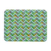 Glas in lood ZigZag Magneet (Horizontaal)