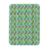 Glas in lood ZigZag Magneet (Verticaal)